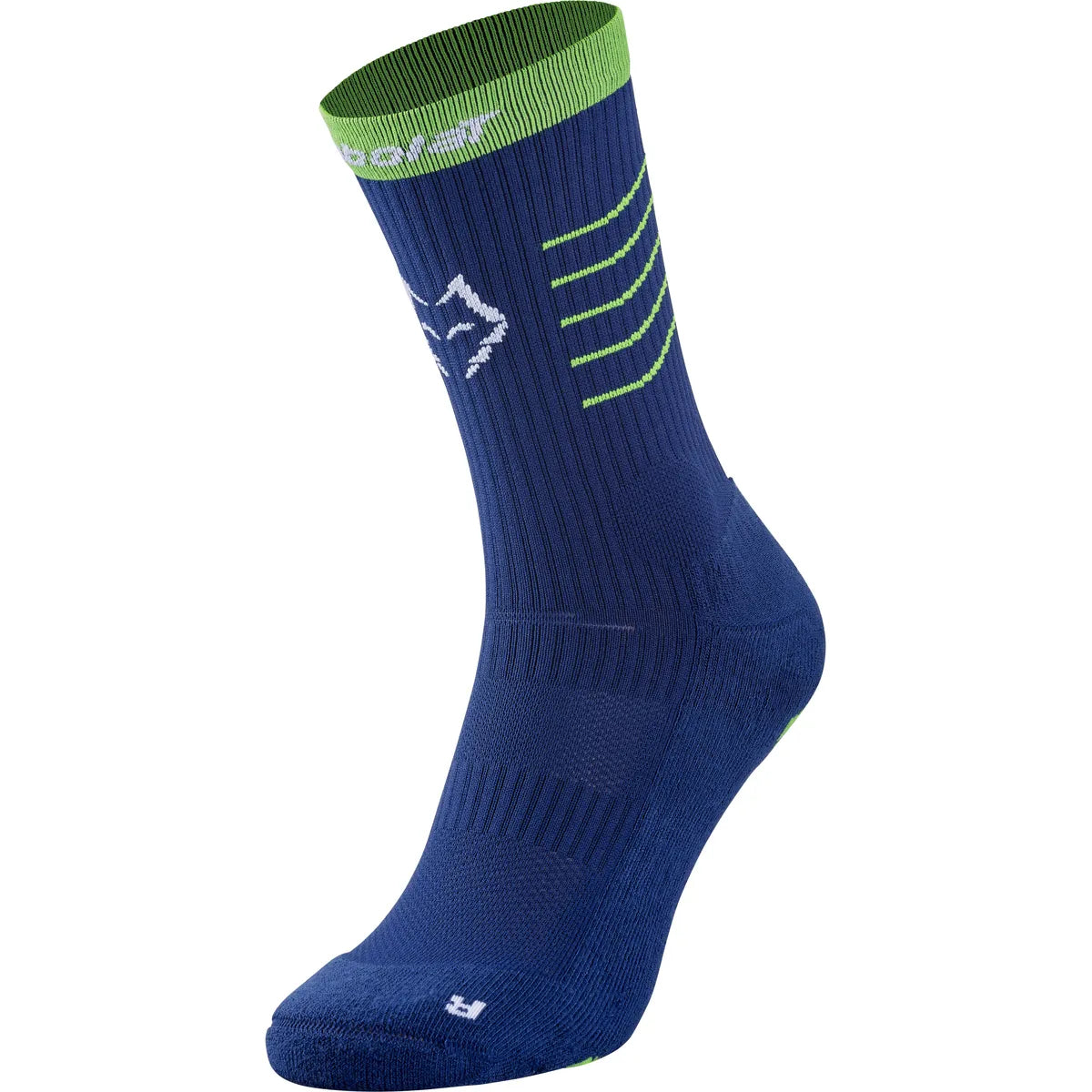 Babolat Padel Mid-Calf Socks Juan Lebrón Blue/Green