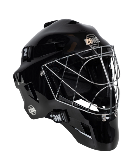 Sone Goalie Mask UPGRADE PRO CAT EYE CAGE Svart/sølv 26/27