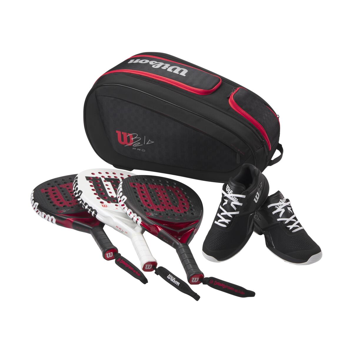 Bela V3 Padelväska Black/Red 2025